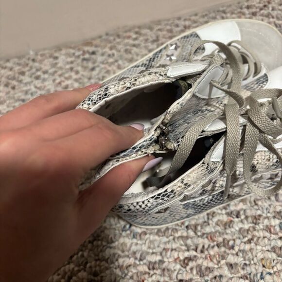 Vintage Havana Hi Top Sneakers Cliff Snake/Grey- Size 10 - Picture 6 of 9